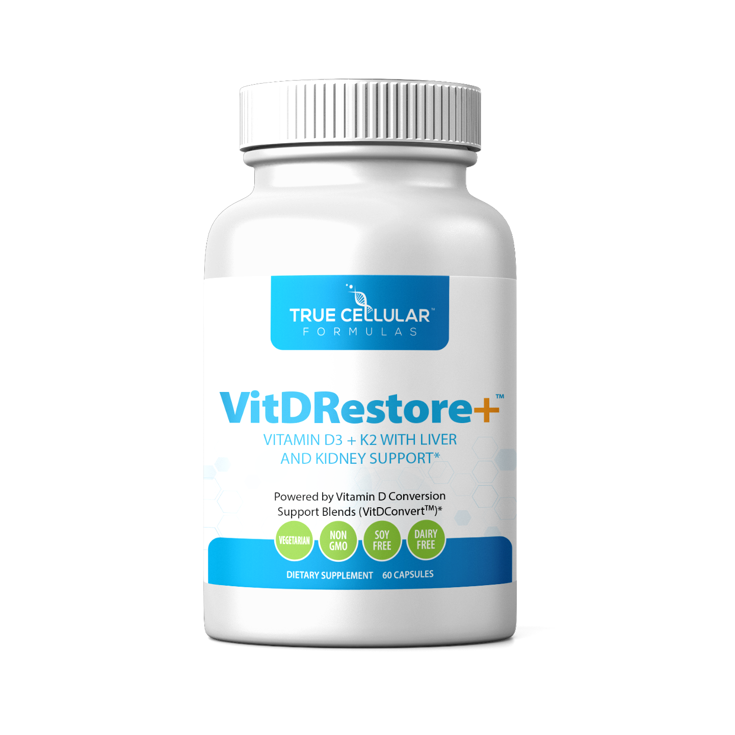 VITDRestore+™ - Vitamin D3 + K2 with Liver and Kidney Support