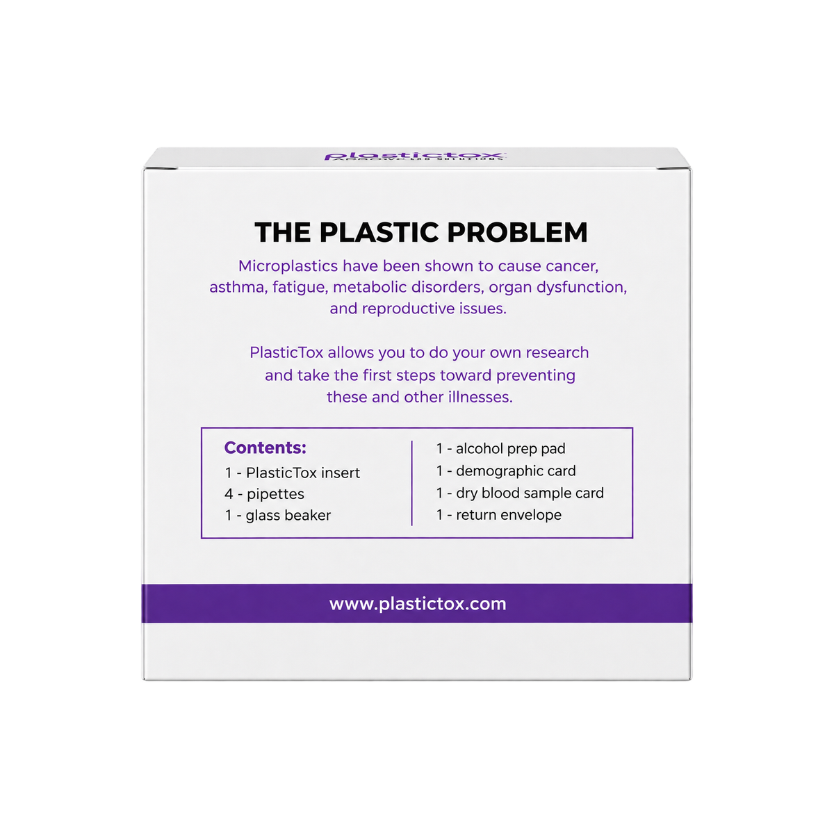 PlasticTox™ Oral Fluid Microplastic Test Kit