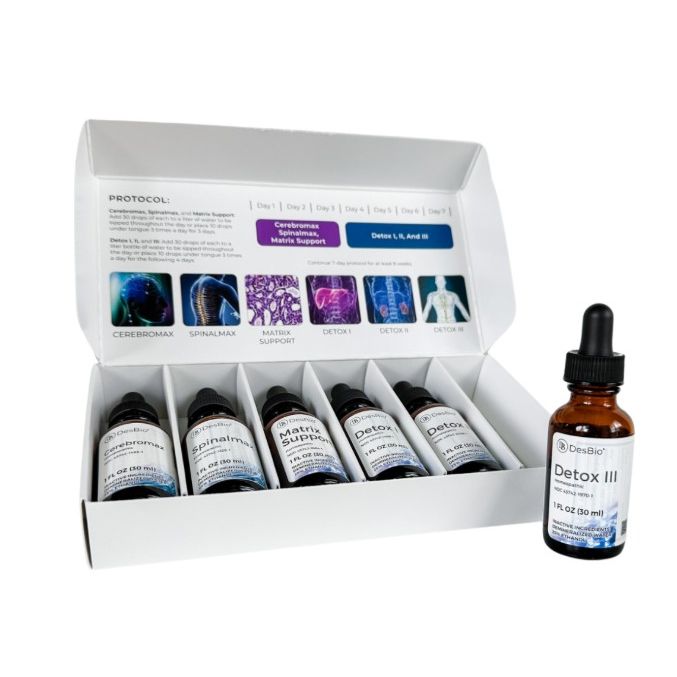 Comprehensive Homeopathic Detox and Drainage Kit