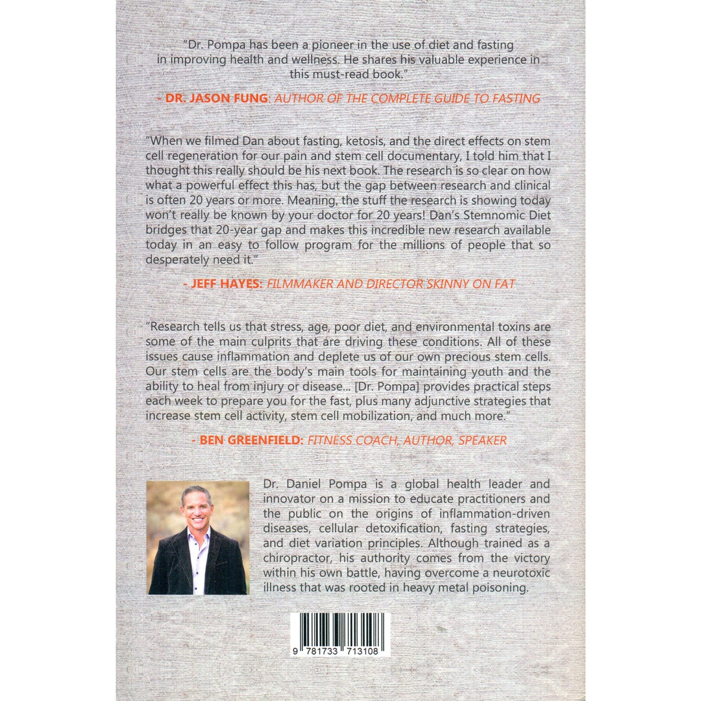 Beyond Fasting Book by Dr. Daniel Pompa