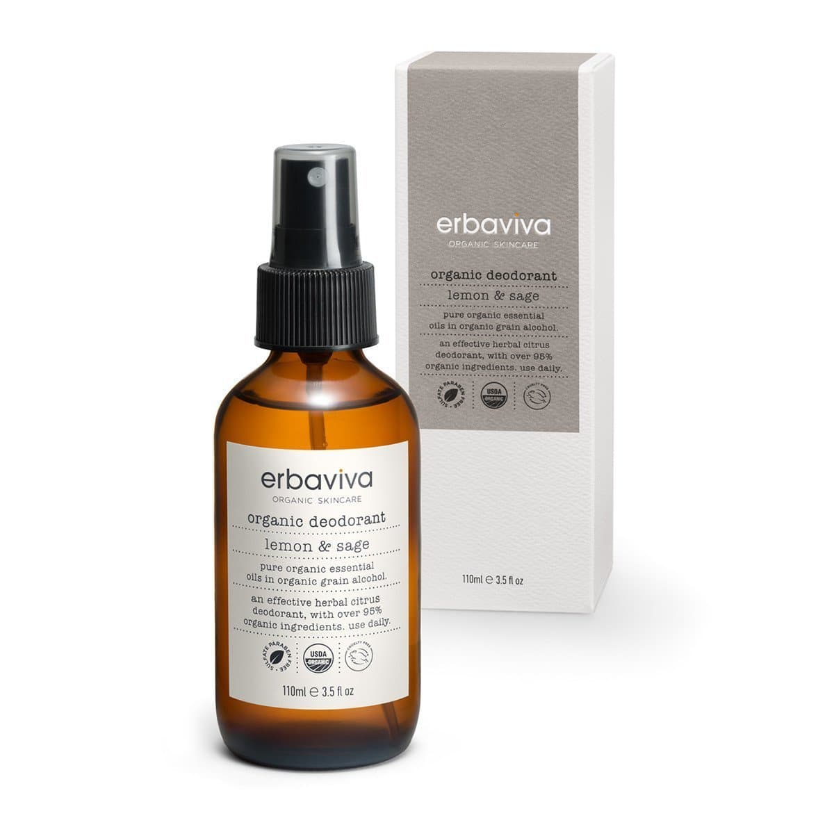 Lemon Sage Organic Deodorant