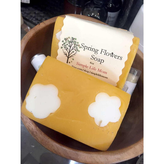 Spring Flowers Bar Soap