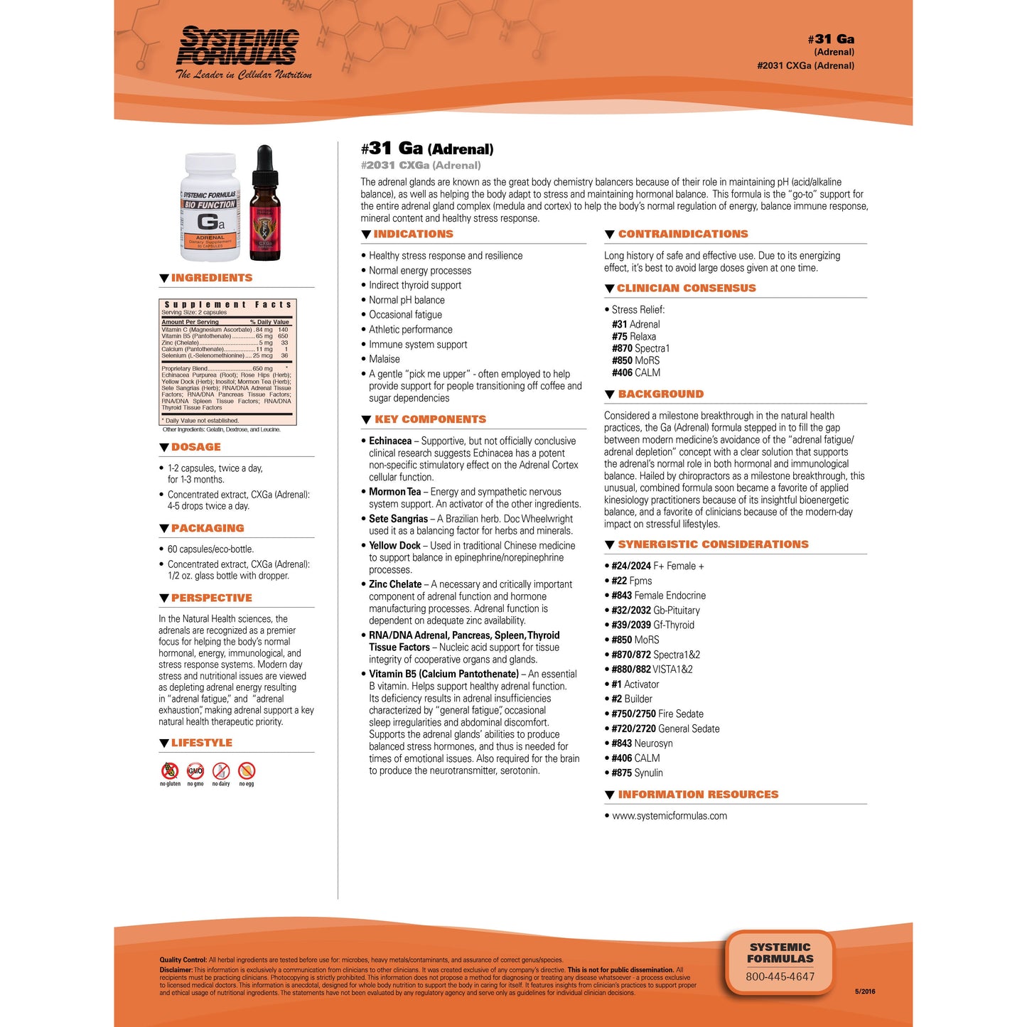 Ga - ADRENAL