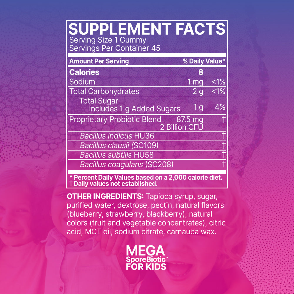 MegasporeBiotic KidsGummies