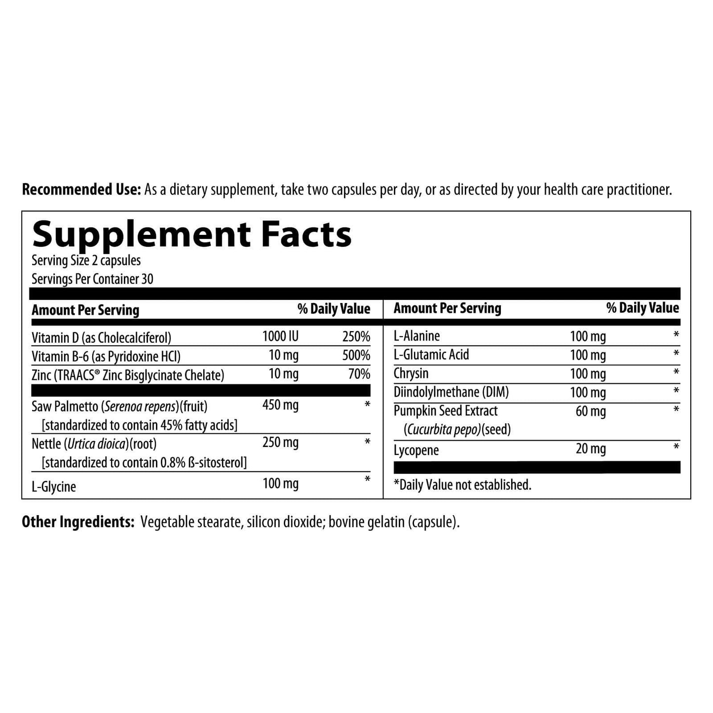 DFH - Prostate Supreme 60 vegetarian capsules