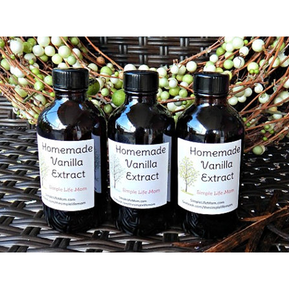Simple Life Mom - Homemade Vanilla Extract 4 oz.