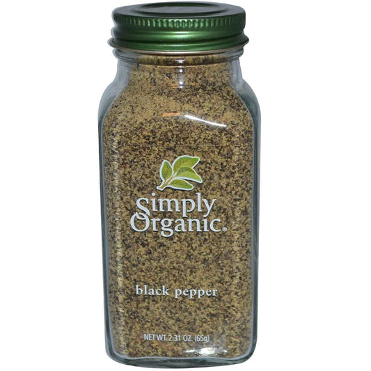 Simply Organic - Black Pepper (Organic) 2.31 oz.