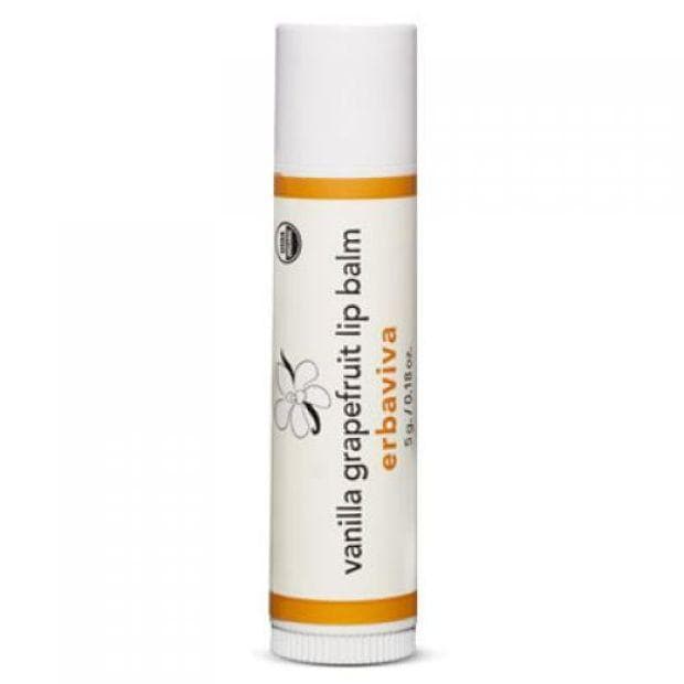 Erbaviva Vanilla Grapefruit Lip Balm .16oz