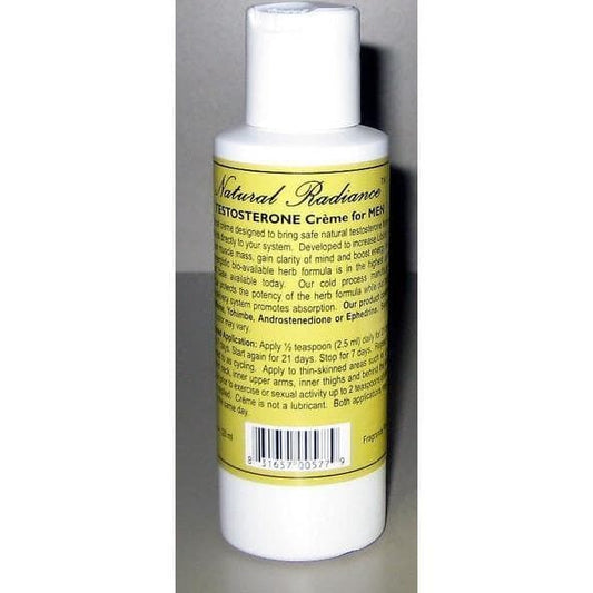 Natural Radianceâ„¢ Testosterone Creme for Men 4oz. bottle