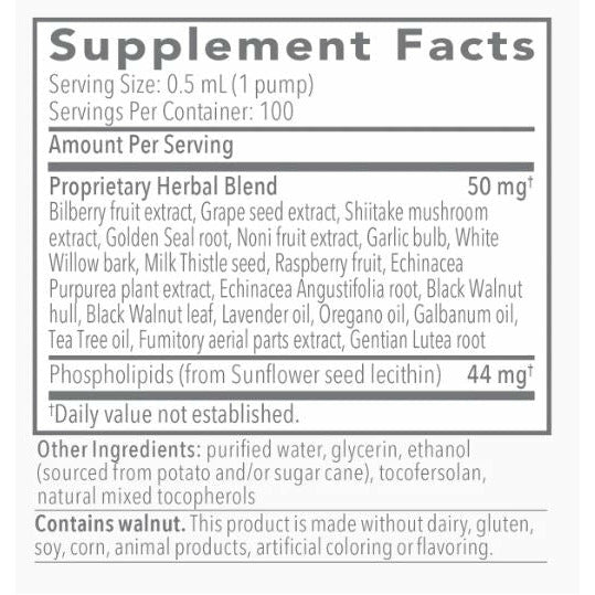 Biocidin LSF Broad Spectrum Liposomal Formula - 50ml (1 month supply)