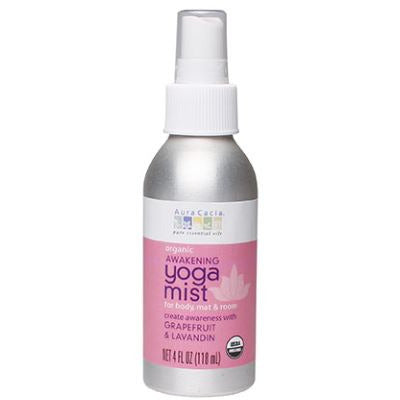 Organic Motivating Yoga Mist Grapefruit & Lavadin