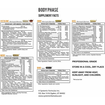 Body Phase 940 - includes CytoDetox+ (Practitioner Code REQ)