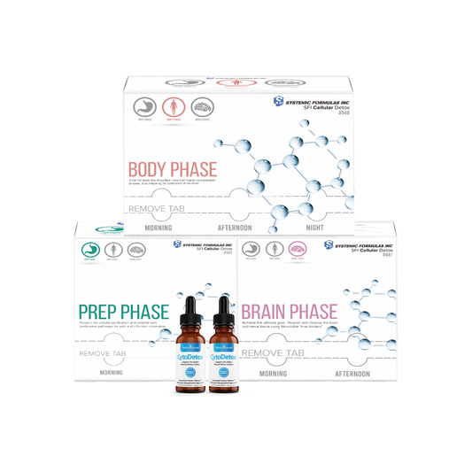 Prep, Body, and Brain Phase Bundle - 3 Month Detox Program