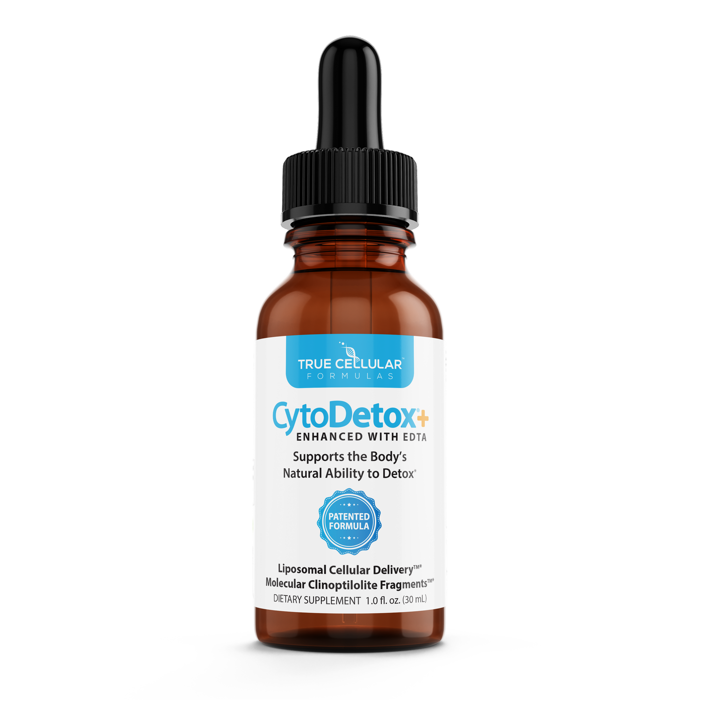 CytoDetox+ (CytoDetoxPlus) Zeolites Clinoptilolite with EDTA 1oz tincture