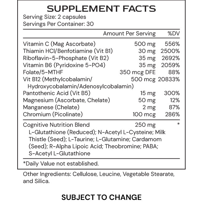 DetoxiGenic - The GCEL formula has been improved and released as DetoxiGenic.