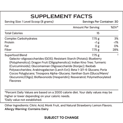 Immuno Superfood Fomerly Immuno PreByome