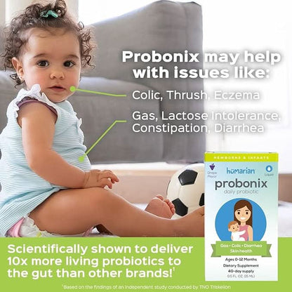 Liquid Probiotic for Newborns & Infants - Newborns & Infants Probonix