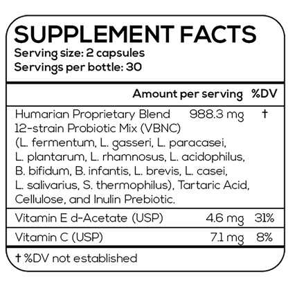 Probiotic Capsules for Women - Probonix