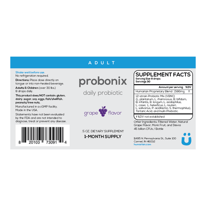 Liquid Probiotic for Adults - Adult Probonix