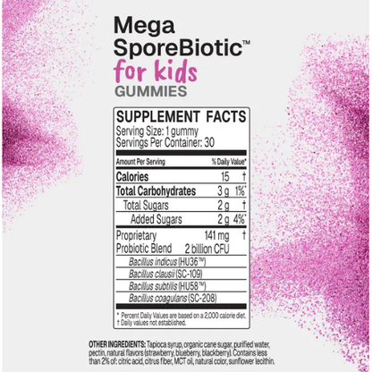 MegasporeBiotic KidsGummies