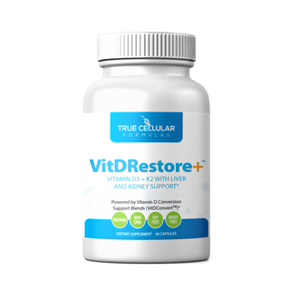 VITDRestore+™ - Vitamin D3 + K2 with Liver and Kidney Support