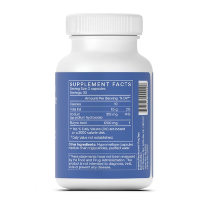 Butyrate (Sodium) 60 Cap