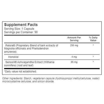 Calm Support (Formerly Cortisol Management) 90 Capsules SFI