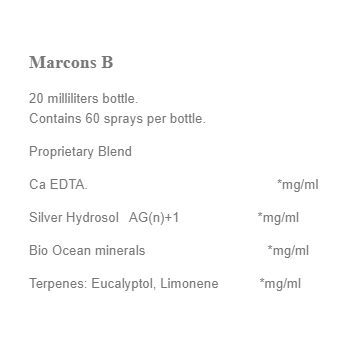 Marcons B Nasal Spray 20ml