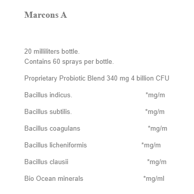 Marcons A Nasal Spray 20ml