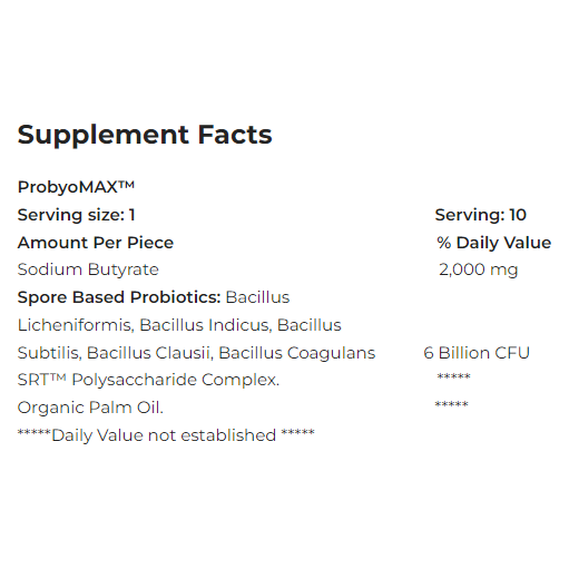 ProByoMax™ Bullet (Priobiotic & Butyrate)+