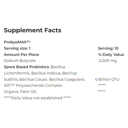 ProByoMax™ Bullet (Priobiotic & Butyrate)+