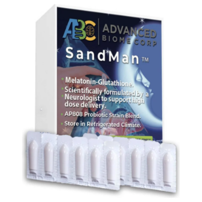 SandMan™ - HEMP & CBD FREE (Glutathione & Melatonin suppository)