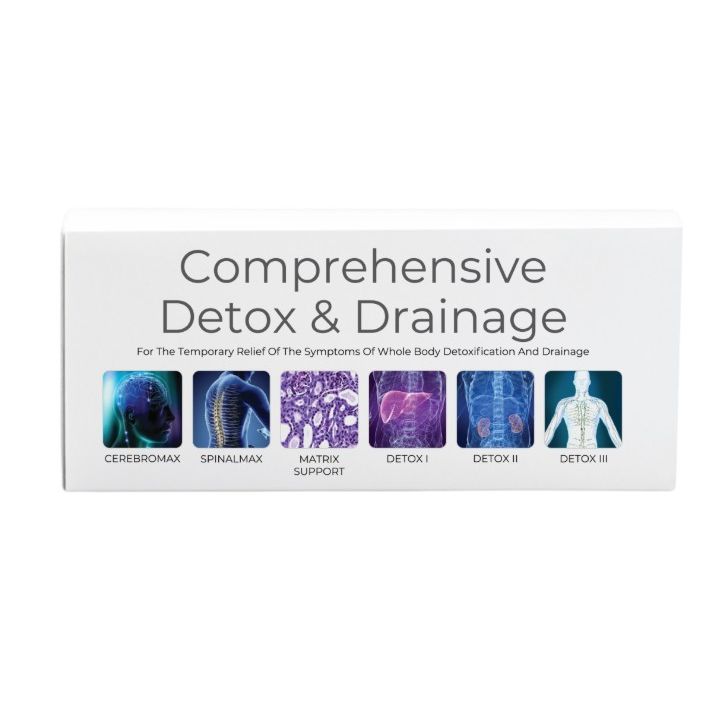 Comprehensive Homeopathic Detox and Drainage Kit