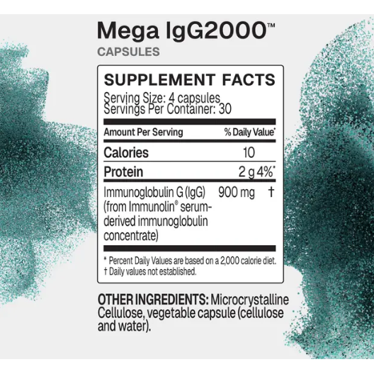 Mega IgG2000™ 120 capsules