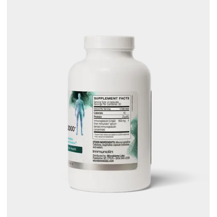 Mega IgG2000™ 120 capsules