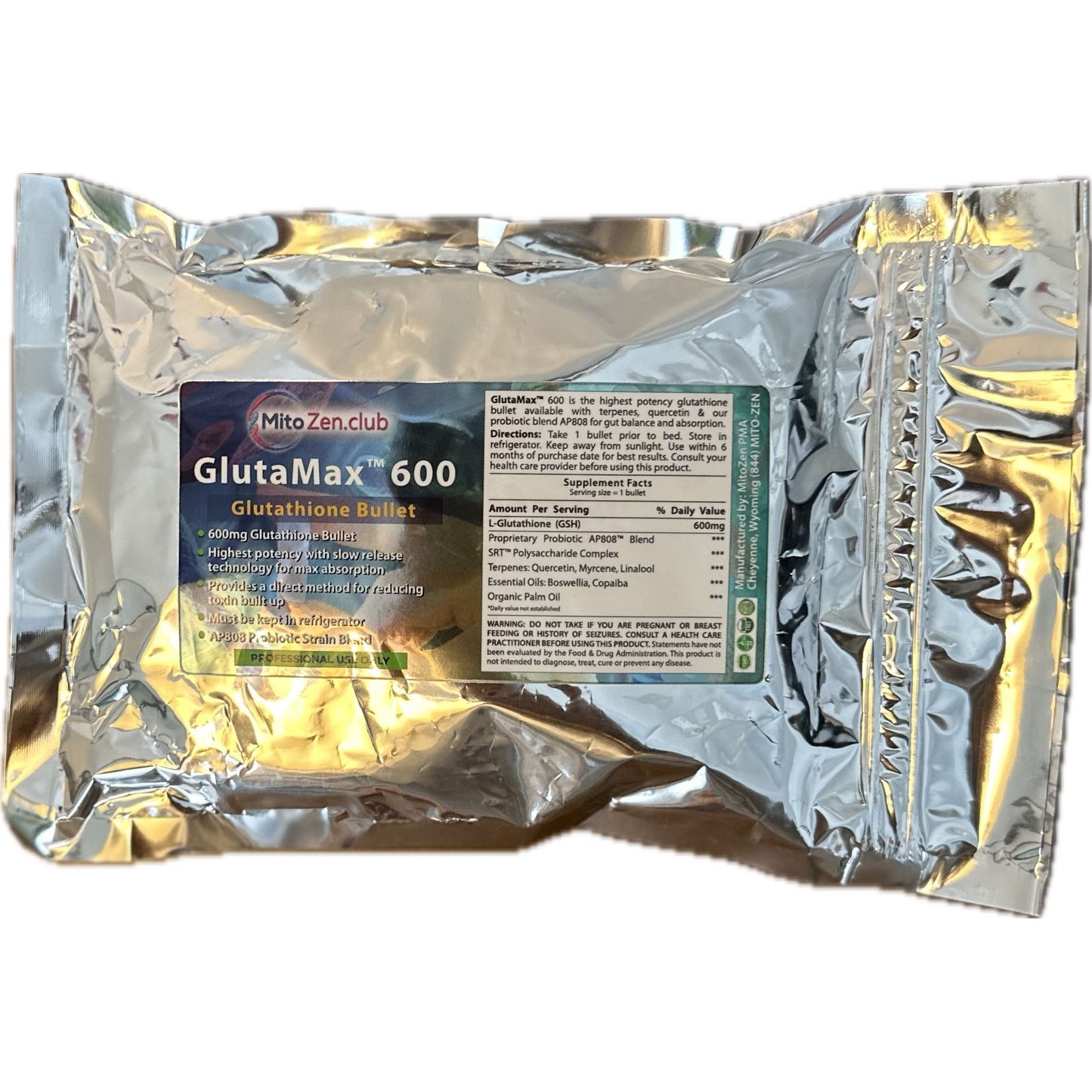 mitozen glutathione L-Glutathione — Master Antioxidant for Detox, Cellular Defense & Skin –  Solensis main image 1