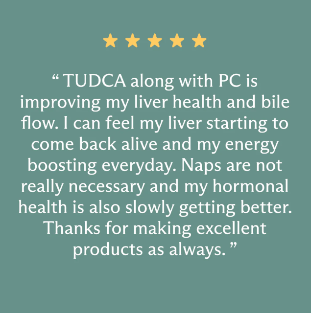 TUDCA: Liver Health Supplement