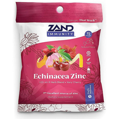 Cherry Echinacea Zinc Lozenges