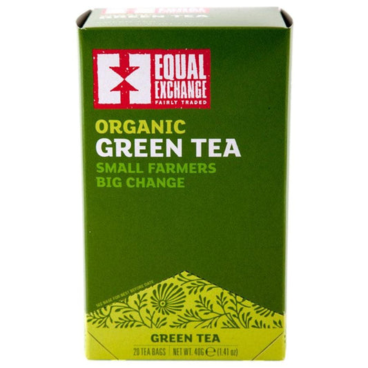 Equal Exchange Organic Green Tea - 20 tea bags