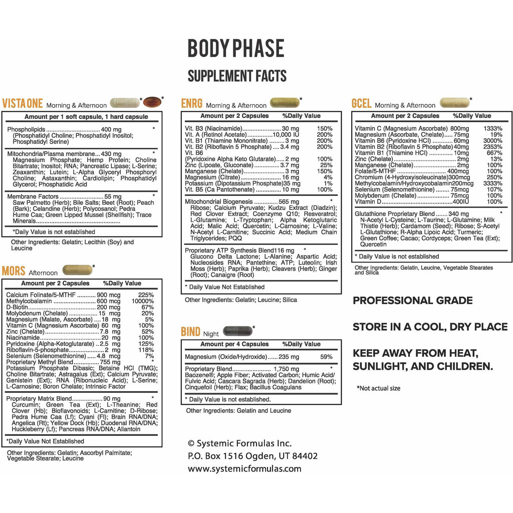 Systemic Formulas Detox Package – BKIE