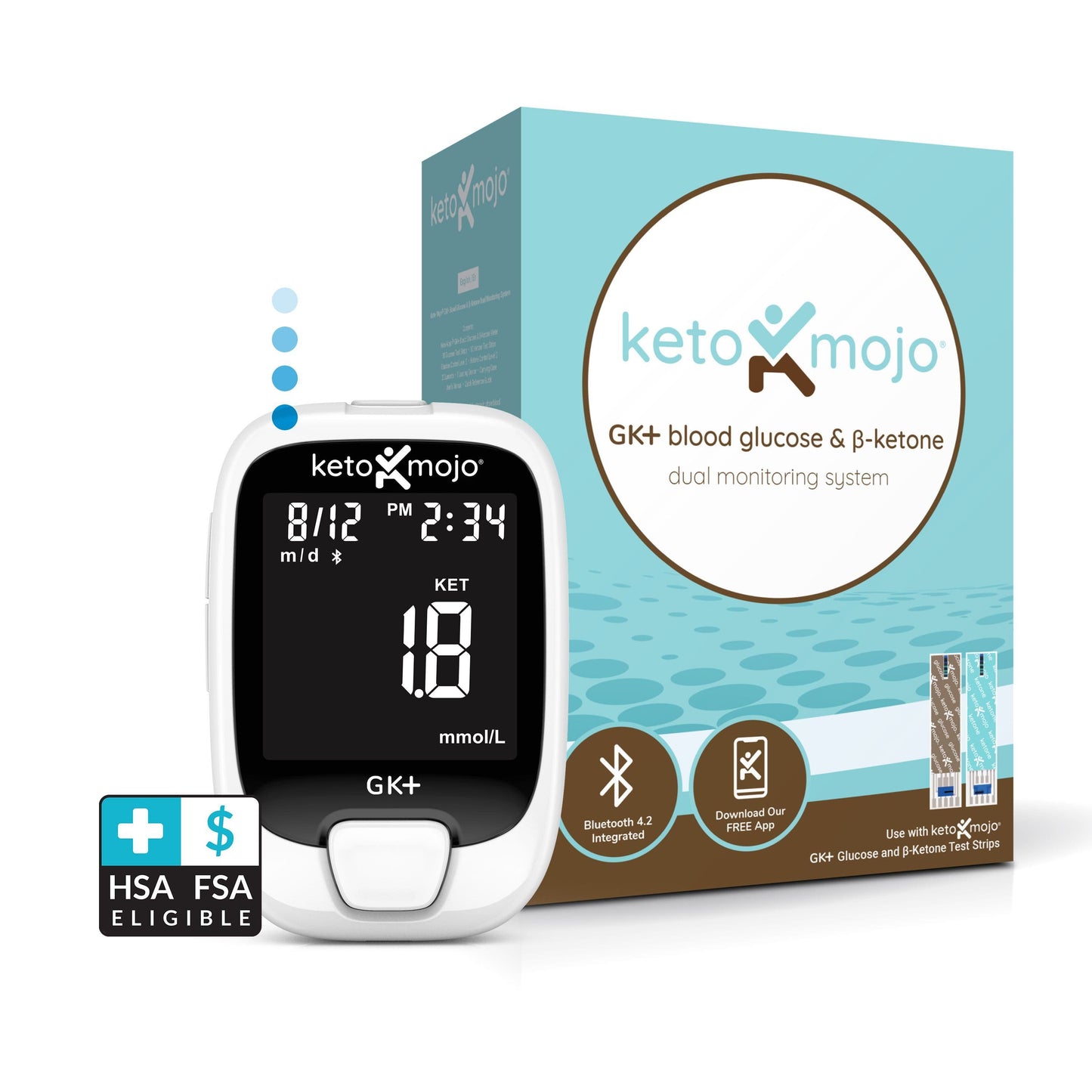 GK+ Blood Glucose & Ketone Meter - BASIC STARTER KIT – Revelation Health LLC