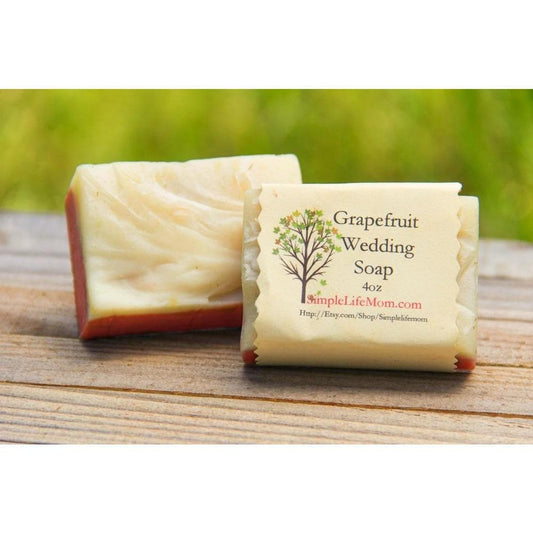 Grapefruit Geranium Soap (Grapefruit Wedding Soap)