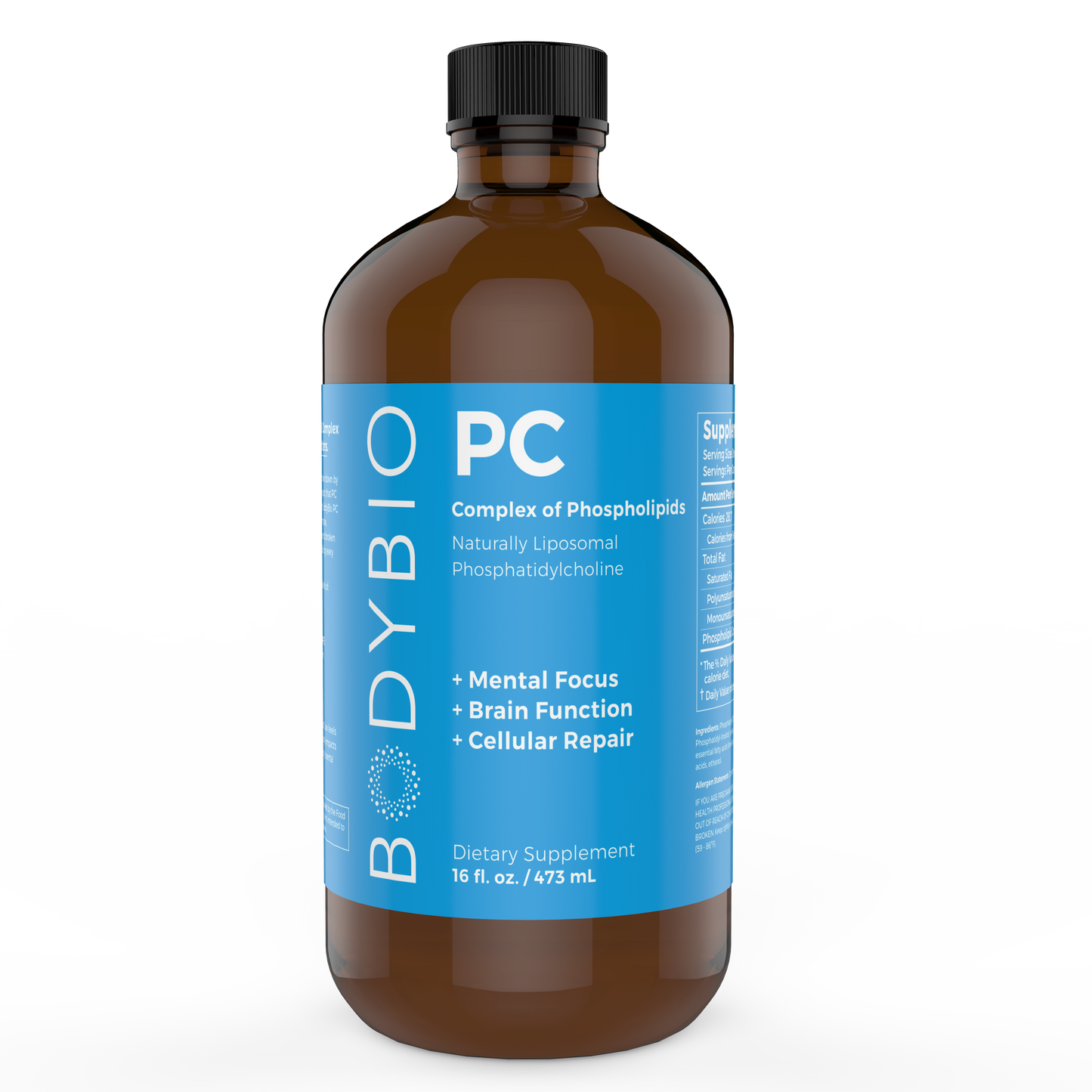PC (Phosphatidylcholine) - Liquid (16 oz.)