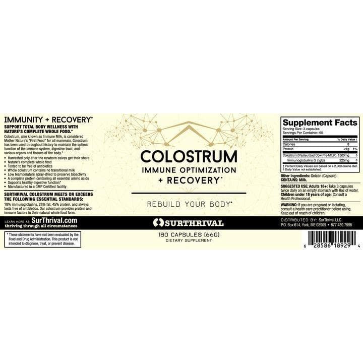 Immunity Quest Powdered Colostrum