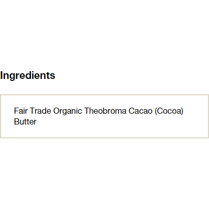 Nourishing Cocoa Butter