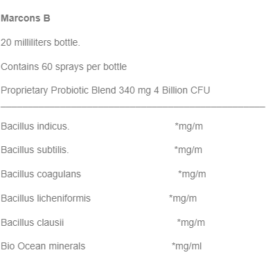 Marcons B Nasal Spray 20ml