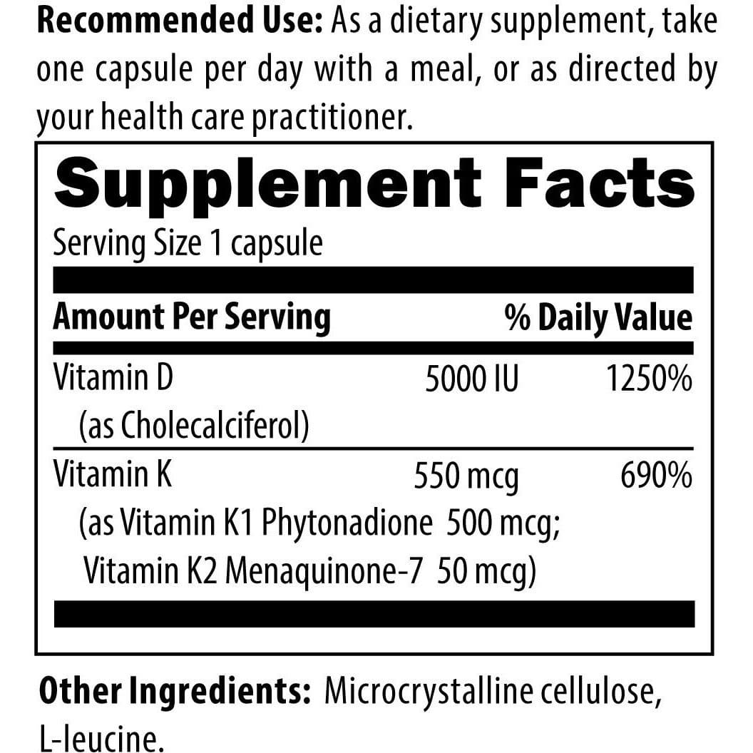 DFH - Vitamin D Supreme 60 vegetarian capsules