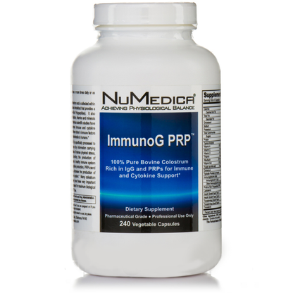 NuMedica - ImmunoG PRP Colostrum - 240 Capsules	