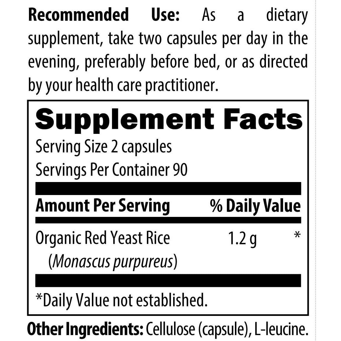 DFH - Red Yeast Rice 180 capsules