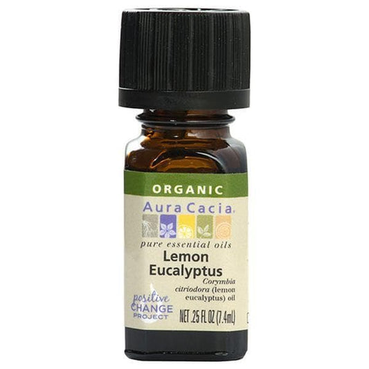 Lemon Eucalyptus Essential Oil Organic - 0.25 oz.